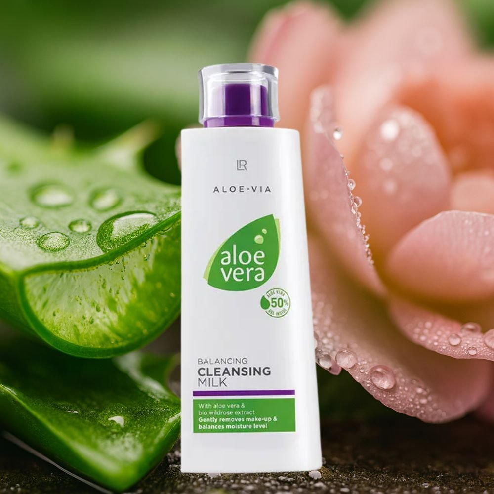 aloe-via-product Aloe Vera Balancing Cleansing Milk